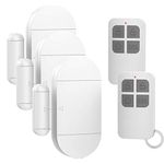 Door Window Alarm When Opened for Home Kids Safety with Remote, Door Entry Magnetic Sensor Alarm for Store/Garage,130dB Loud Alarm 4 Working Mode