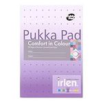 Pukka Pad Irlen A5 Exercise Book – Pack of 5 Staple Bound Notebooks with 80 Pages, 40 Sheets of 80GSM Paper – Designed with Guidance from the Irlen Institute to Help with Visual Processing – Lavender