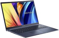 ASUS VivoBook 15 Laptop, 15.6" Display, AMD Ryzen 5 4600H CPU, AMD Radeon GPU, 8GB RAM, 256GB SSD, Windows 11 Home, Quiet Blue, M1502IA-AS51