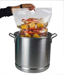 Jesdit Seafood Boil Bags Large (pack of 5) Ideal Boil Bag for fish, crab, shrimp, crawfish and veggies - cooking and storage bag