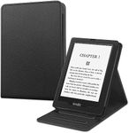 Fintie Flip Case for 6.8" Kindle Paperwhite (11th Generation-2021) and Kindle Paperwhite Signature Edition - Slim Fit Vertical Multi-Viewing Stand Cover with Auto Sleep/Wake, Black