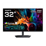 Gigabyte MO32U2 32” OLED 4K UHD Gaming Monitor - 3840 x 2160, 240Hz, 0.03ms, 250 cd/m², G-Sync Compatible, FreeSync Premium Pro, Display HDR True Black 400, HDMI 2.1, Displayport 1.4