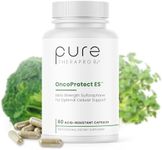 OncoProtect ES *HIGH DOSE* 60 VCaps | 100mg of Glucoraphanin"truebroc" Per Capsule | truebroc was Extensively Studied at Johns Hopkins | Includes Active Myrosinase | Zero Fillers, Vegan, Pharma Grade