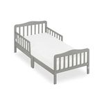 Dream On Me Classic Design Toddler Bed in Cool Grey