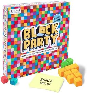 Big Potato Block Party: Colourful Block Building Family Board Game for Kids Aged 8+, Adults, Teens