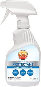 303 (30307) UV Protectant Spray for Vinyl, Plastic, Rubber, Fiberglass, Leather & More – Dust and Dirt Repellant - Non-Toxic, Matte Finish, 10 Fl. oz.