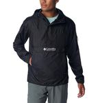 Columbia Men's Challenger Windbreaker, Lightweight Windbreaker Jacket, Black, Size S