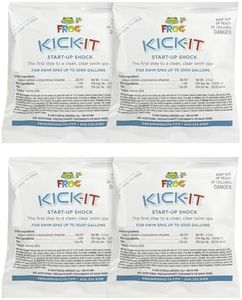 FROG Kick-It for Swim Spas - Start-Up Chlorine Shock Removes Organic Contaminants & Establishes Chlorine Level - Swim Spa Set Up & Treatment - 4 Pack