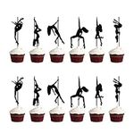 Strippers Cupcake Toppers, Bachelor