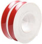 White Caulk Tape for Bath and Kitchen, Decorative Caulk Strip,Sealing Strip Waterproof Self Adhesive,Sealant Tape,Floor Wall Edge Protector