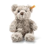 Steiff 113413 Soft Cuddly Friends Honey Teddy Bear, Grey, 18 cm