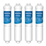 Waterdrop DA29-10105J Replacement for Samsung® Fridge Water Filter, Samsung® Water Filter DA29-10105J HAFEX/EXP, DA2010CB, DA99 02131B, HAIER® LG® Inline Water Filter (4)