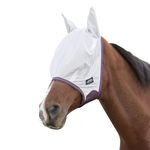 WeatherBeeta ComFiTec Essential Mesh Mask, White/Maroon/Grey, Cob