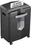 bonsaii 12-Sheet Micro Cut Shredder