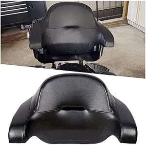 ECOTRIC Wrap-Around King Tour Pack Trunk Backrest Pad Compatible with 2014-2024 Harley Davidson Touring Electra Glide Road King Street Glide Road Glide Electra Glide