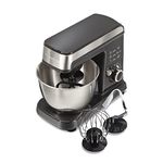 Hamilton Beach 63326 6 Speed Orbital Stand Mixer, Grey and Stainless