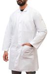 Perkin Lab Coat Doctors Coat Work Coat White Coat (Medium)