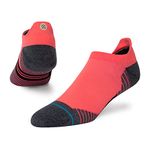 Stance Ultra Tab No Show Socks in Neon Pink