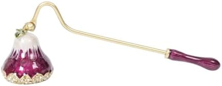 bordorsse Candle Snuffer, Candle Extinguisher with Long Durable Handle, Vintage Wax Snuffer, Decorative Wick Snuffer, Perfect for Candle Lovers as Gifts
