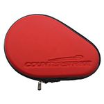 COUNTERSTRIKE Ping Pong Paddle Case | Table Tennis Paddle Hard Case Red | Table Tennis Racket Case | Hard Shell | Water Resistant