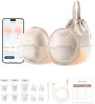 eufy Security Wearable Breast Pump S1 Electric Hands-Free Breast Pump with Heating Technology, App-Controlled Smart Rhythm, Hospital-Grade Suction, Portable Design, Leak-Proof and Ultra-Quiet