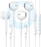 2 Pack-Earbuds for iPhone Headphone
