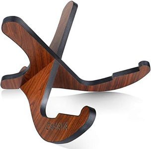 CAHAYA Guitar Stand Wood Universal Wooden Guitar Stand for Dreadnought Acoustic Classical Electric Bass Guitars CY0228