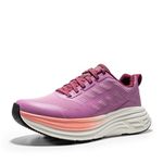 NORTIV 8 Women's Walking Shoes Cushion Running Shoes Active Float Non-Slip Comfortable Breathable Workout Gym Sports Athletic Fashion Trainers Sneakers,Size 6,Purple,SNWS245W
