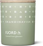 Skandinavisk Fjord Scented Candle. Fragrance Notes: Apple and Pear Blossom, Orchard Fruits and Redcurrants. 200 g.