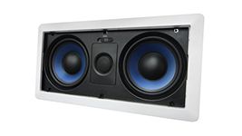 5252W Silver Ticket in-Wall in-Ceiling Speaker with Pivoting Tweeter (Dual 5.25 Inch in-Wall Center Channel)