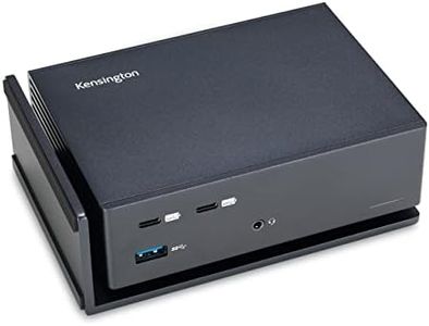 Kensington SD5560T Thunderbolt 3 and USB-C Dual 4K Hybrid Docking Station – 96W Power Delivery, for Windows and MacBooks (K37010AP)