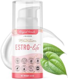 SMNutrition Estrogen Estriol Cream (84 Servings, 3.5oz Pump) 175mg of USP Micronized Estriol - for Balance at Midlife* - Dermatologist-Tested, Hypoallergenic, Soy-Free, Dairy-Free, Cruelty-Free