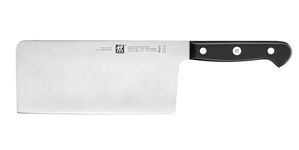 ZWILLING Premium Gourmet Ultra Sharp Cleaver Knife, 7 Inch - Kitchen Knife, Chinese Chefs Knives, Butcher Knife, Dishwasher Safe, Made in Germany with Special Steel Formula for Almost 300 Years,Black