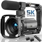 5K Video Camera Camcorder, 48MP UHD