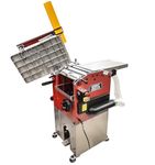 LUMBER JACK 12 Inch Planer Thicknesser Professional Heavy Duty Woodworking Machine with Wheel Kit & Extraction Bag