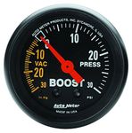 Auto Meter 2614 Z-Series 2'' Boost Gauge