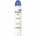 Dove Original Antiperspirant Deodorant Spray Provides up to 48 Hours of Sweat Protection and Moisture of the Skin - 6 x 250 ml - Value Pack