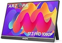 ARZOPA 17.3" Portable Monitor, 1080