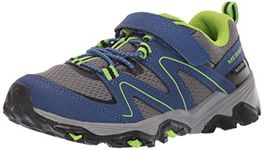 Merrell Unisex Child Trail Quest Jr Hiking Shoe, Blu/Grn, 9 Little Kid US