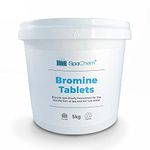 SpaChem Bromine Tablets 5kg for hot tub (20g Tablets) - Primary disinfectant for hot tub water, swimming pool & swim spa's chemicals