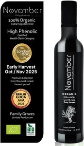 November Organic Extra Virgin Olive Oil 500ml Bottle