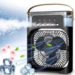 Enfogo (HOT DEAL 15 Years Warranty) Experience ultimate cooling versatility with the White Portable Air Conditioner Fanthis USB-powered mini AC a desk fan_M3_M8_Multicolor