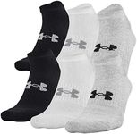 Under Armour Adult Training Cotton No Show Socks, Multipairs