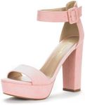 DREAM PAIRS Womens Hi-Lo High Heel 