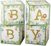 Safari Baby Block Box (Set of 4)