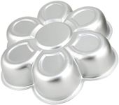 Pormasbenzer 3D Flower Shape Cake Pan Bakeware Aluminum Fondant Cake Decorating Birthday Baking Pans Tins Mould