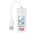 UNI-T UT658 USB DC 5.1A 30V Amp USB Voltage Tester Speed Tester Test for Chargers, Cables, Power Banks Capacity