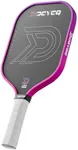 DGYGQ Professional Carbon Fiber Pickleball Paddle-16mm, Superior Control, Strong Power and Forceful Spin with 16mm Honeycomb Core Pickleball Rackets (Pink and Purple)