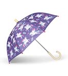 Hatley Girls Printed Umbrella Raincoat, Rainbow Winged Unicorns, One Size US