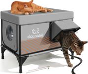 Heated Cat House for Outside,Extrem